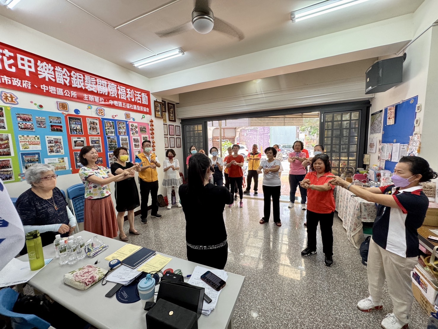 地點:五福社區發展協會 主講:藍敏菁護理師 主題:預防延緩系列課程-相見歡＆ICOPE前測