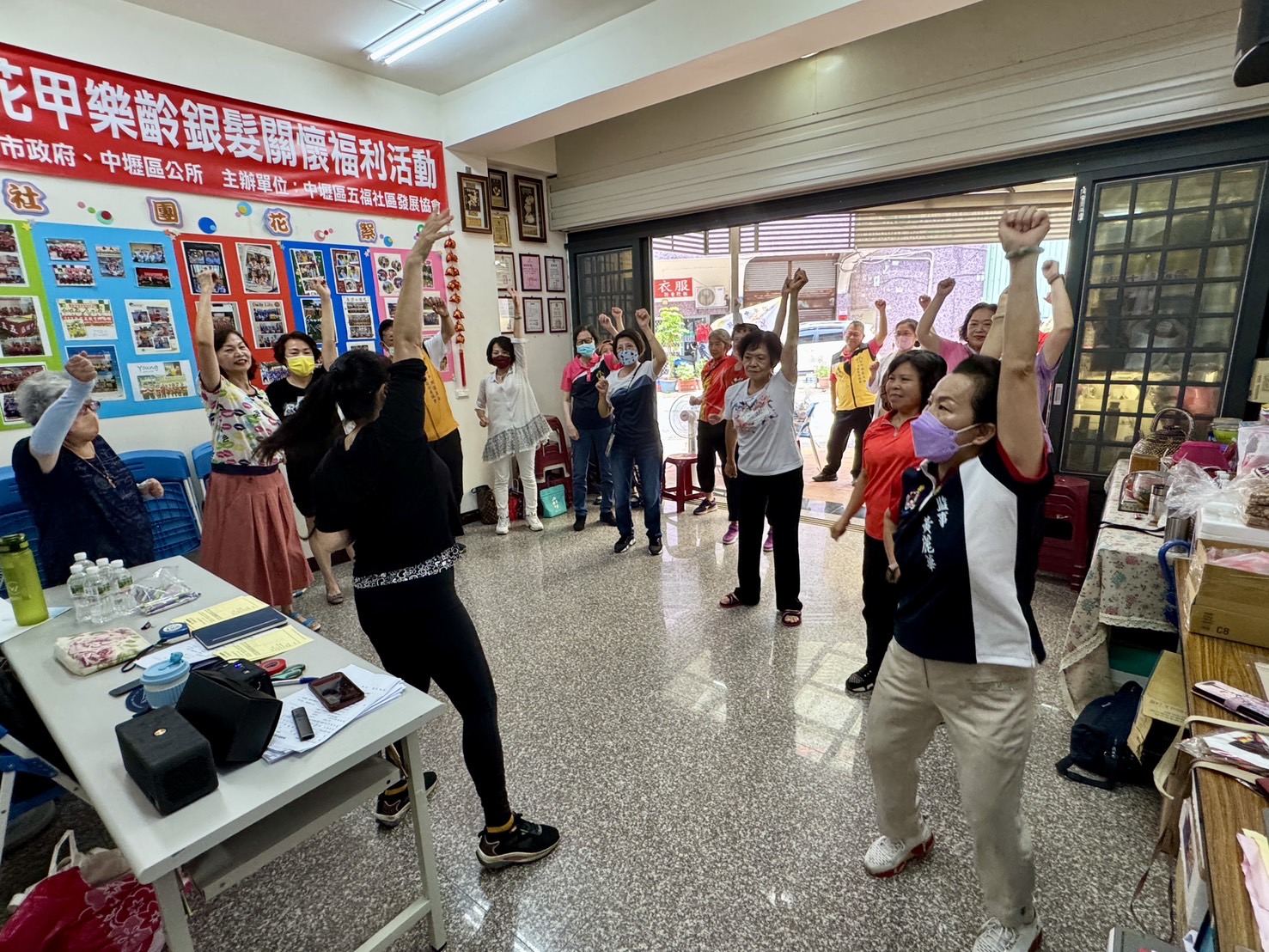 地點:五福社區發展協會 主講:藍敏菁護理師 主題:預防延緩系列課程-相見歡＆ICOPE前測