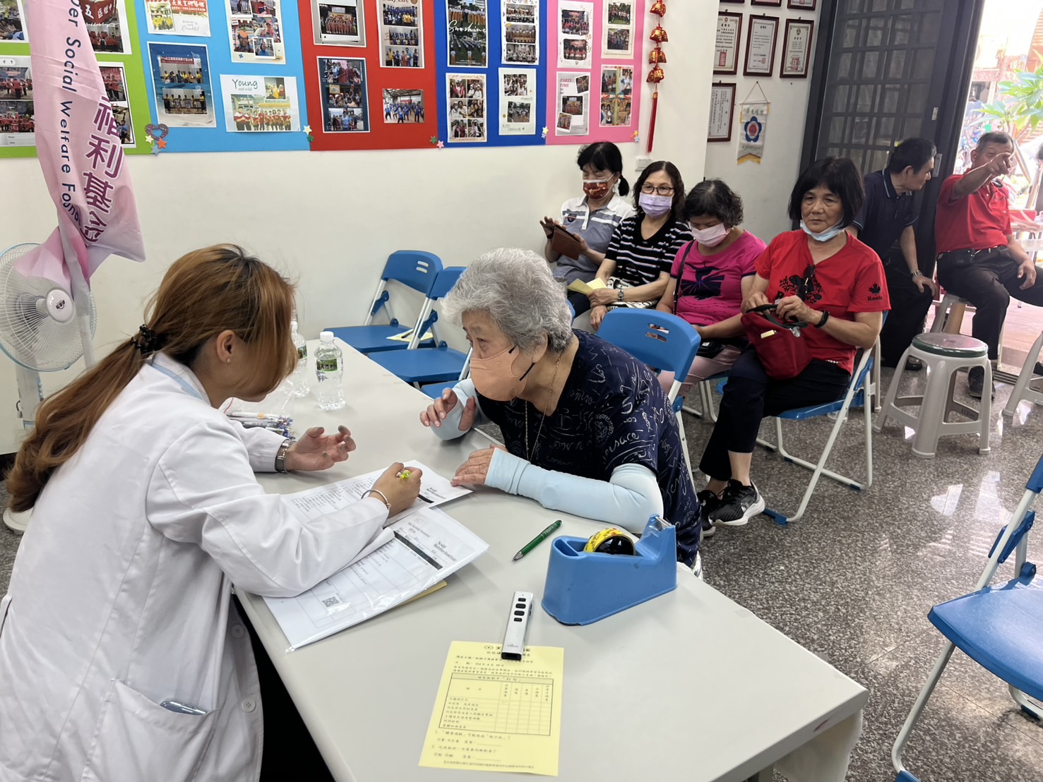 地點:五福社區發展協會 主講:李靖媛營養師 主題:肌極守護銀髮力吃對營養不怕老