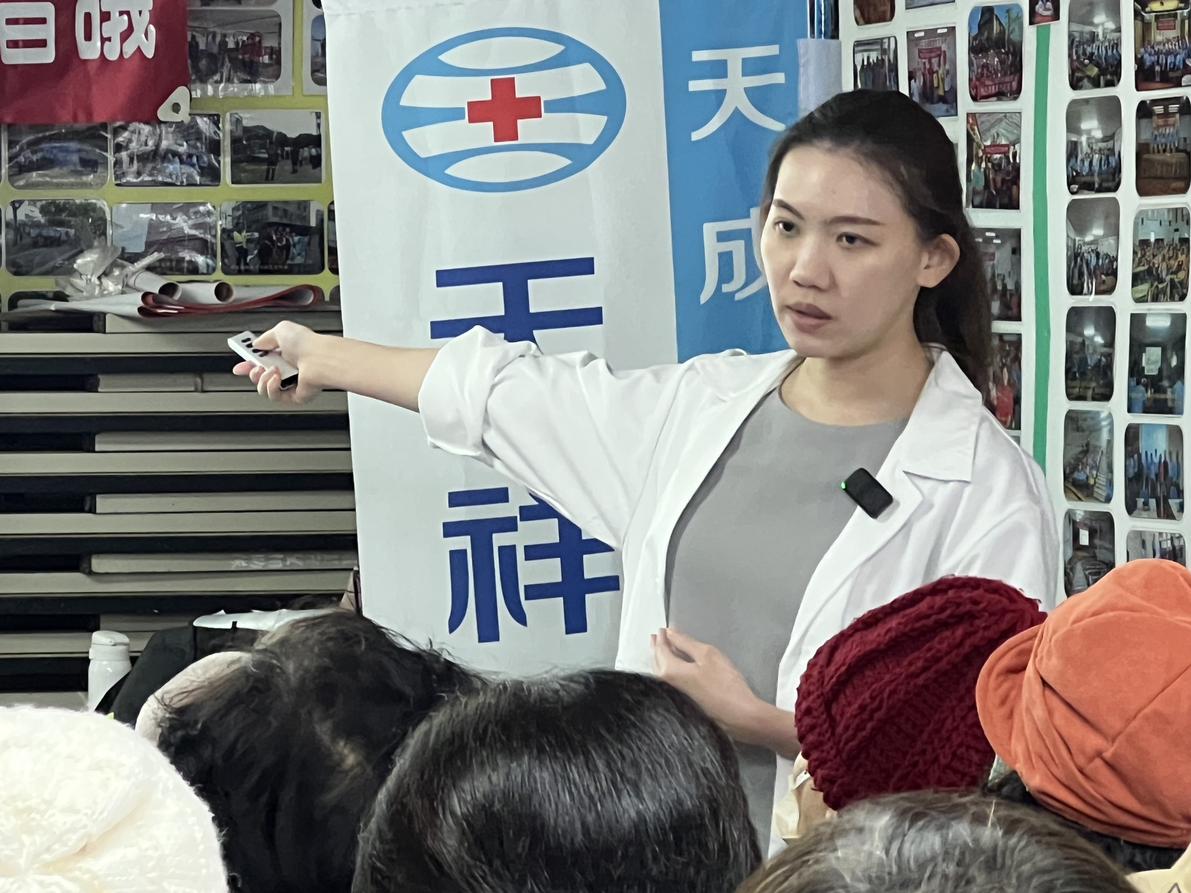 地點:五權里守望相助隊 主講:泌尿科張珝醫師 主題:淺談尿路結石:預防及治療